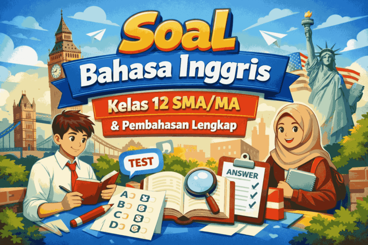 soal bahasa inggris kelas 12 SMA MA lengkap dengan pembahasan latihan SNBT